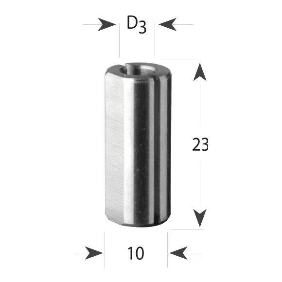 CMT 365 Adapter für Spiralbohrer S10 - D4 S=10x23 -2