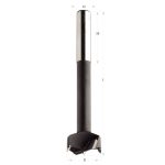 CMT C514 Kunstbohrer mit Zylinderschaft - D22 S16 L125 HW -2