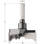 CMT Rosettenbohrer - D54 L67,3 S=9,52 -2