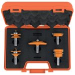 CMT 5-teilige Fräsersets für Küchen - profile A S=12 HW -1