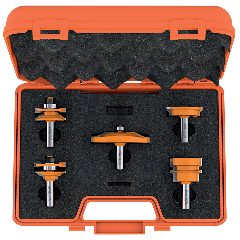 CMT 5-teilige Fräsersets für Küchen - profile B S=12 HW-1 CMT 5-teilige Fräsersets für Küchen - profile B S=12 HW -1