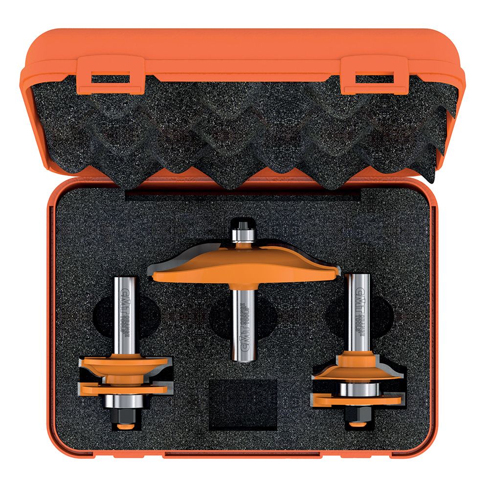 CMT 3-teilige Fräsersets für Küchen - profil D+B S=12 HW-1 CMT 3-teilige Fräsersets für Küchen - profil D+B S=12 HW -1