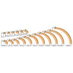 CMT Abrundfräser - R9,5 D31,7x14 S=6 HW -3