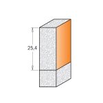 CMT C980.57 Fräser mit Kugellager für Mineralwerkstoffe - D19,05x25,4 L78 S=12 -3