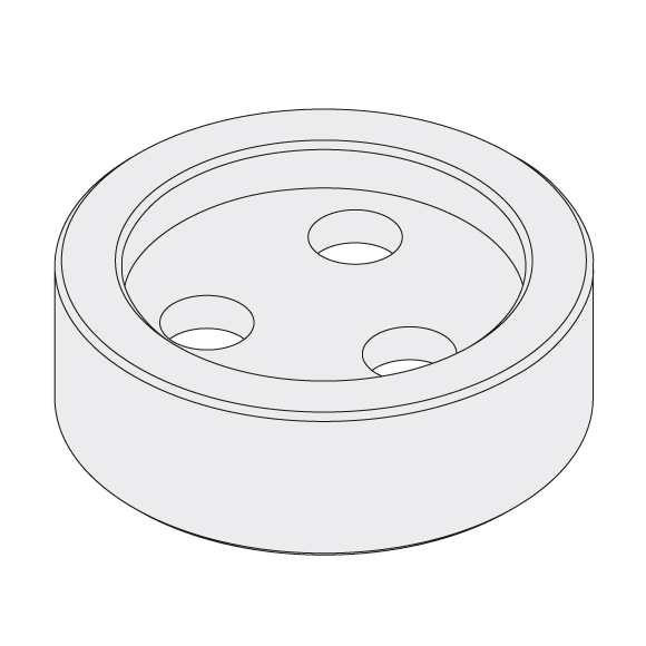 Zusätzliche Flansche für Spannfutter - 40mm -1