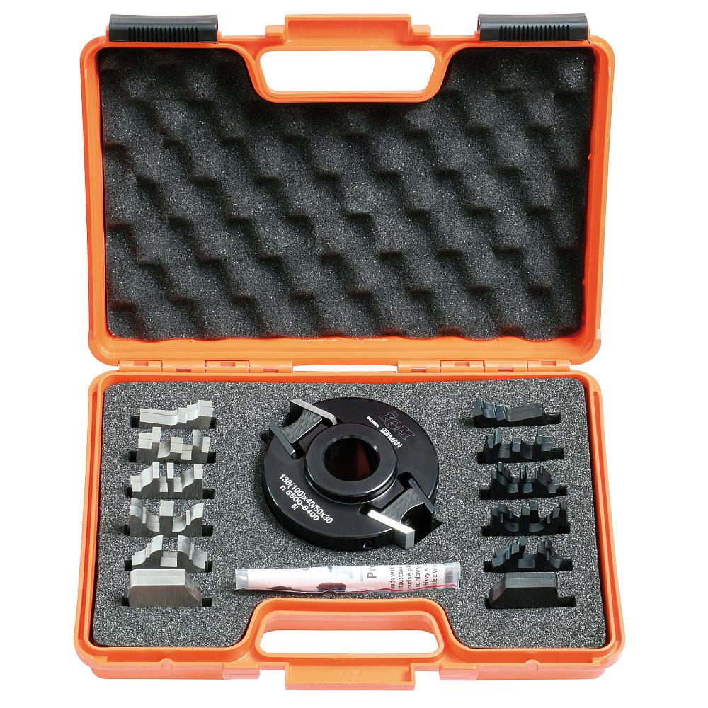 Universal-Set für Möbeltüre 7-teilig MAN - D100x40-50 d30 ALU-1 Universal-Set für Möbeltüre 7-teilig MAN - D100x40-50 d30 ALU -1