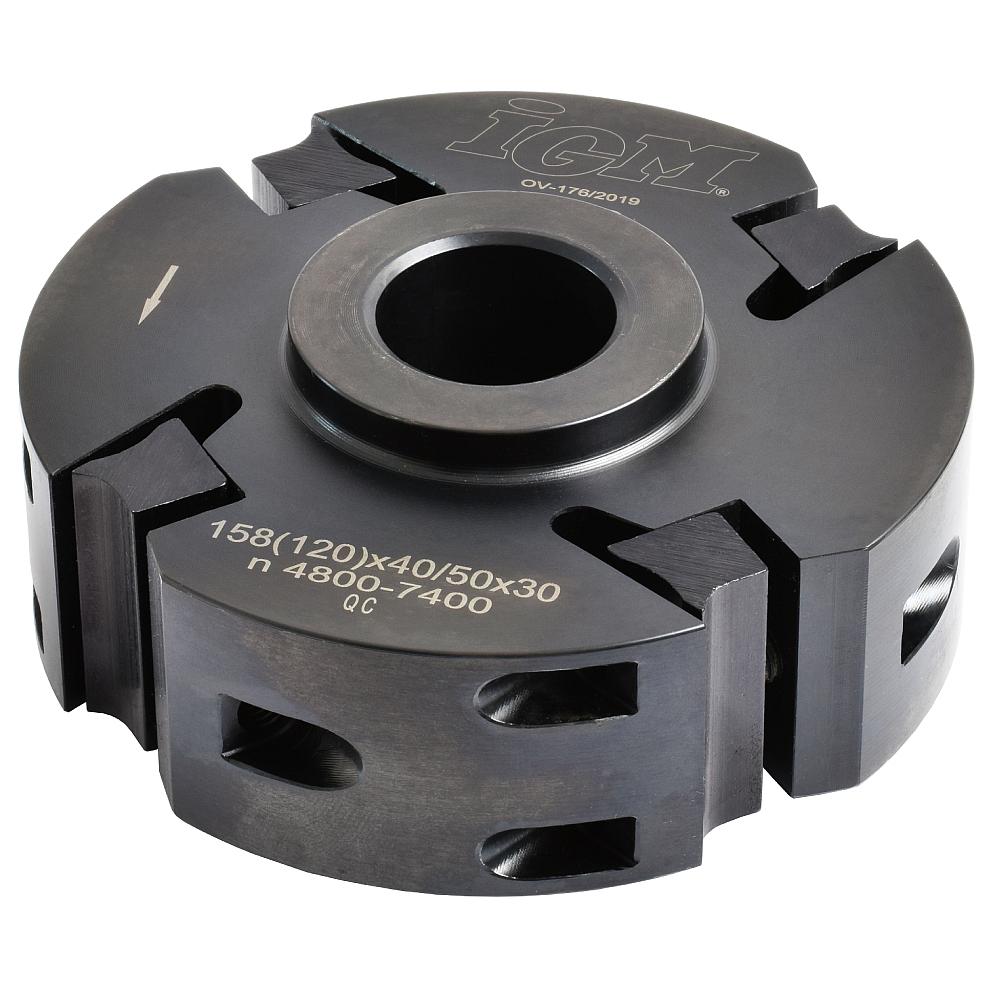 Universal-Messerkopf MEC - D120x40-50 d30 Z4 STAHL-1 Universal-Messerkopf MEC - D120x40-50 d30 Z4 STAHL -1