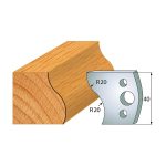 Profil 009 - Profilmesser-Paar 40×4 mm SP -1