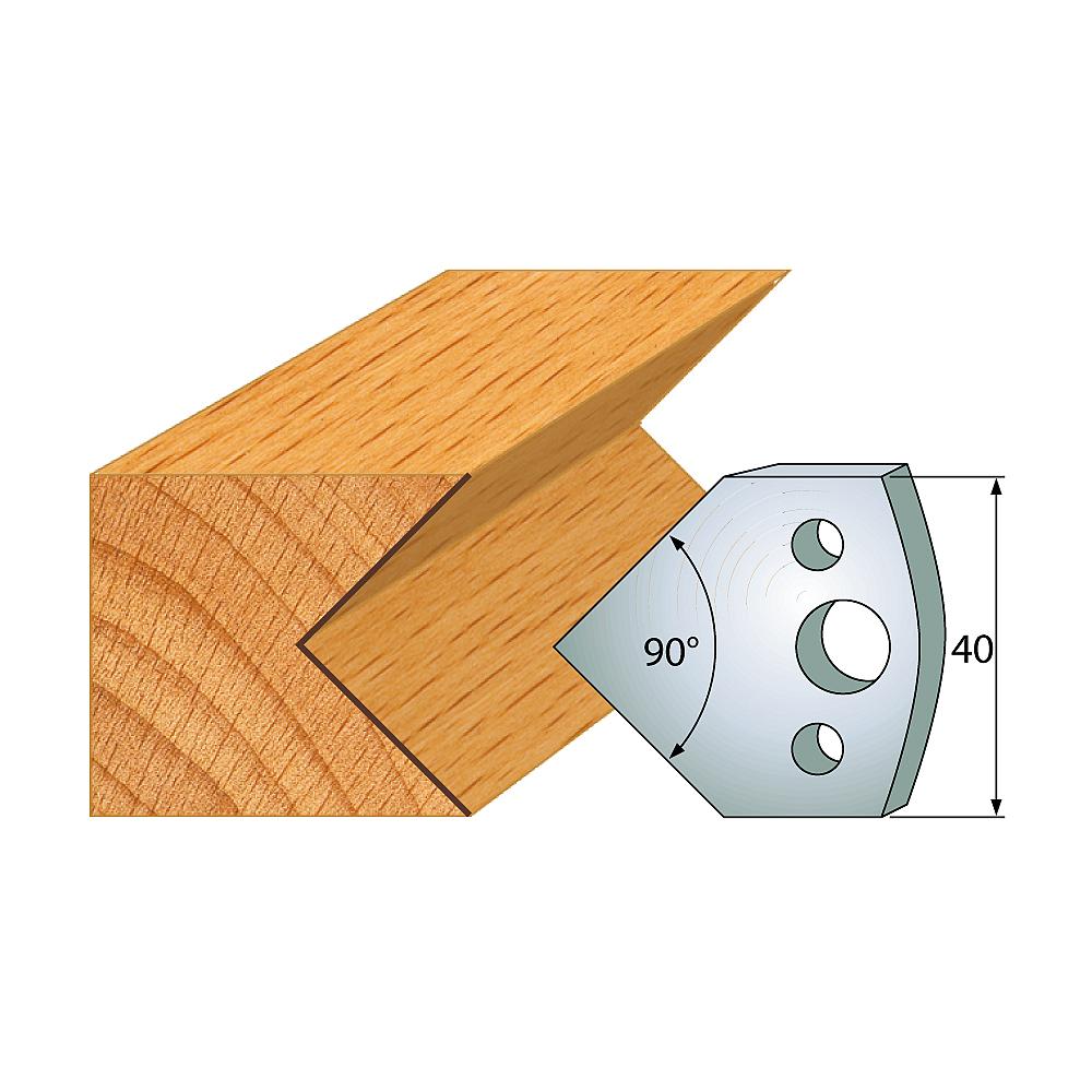 Profil 127 - Profilmesser-Paar 40×4 mm SP-1 Profil 127 - Profilmesser-Paar 40×4 mm SP -1