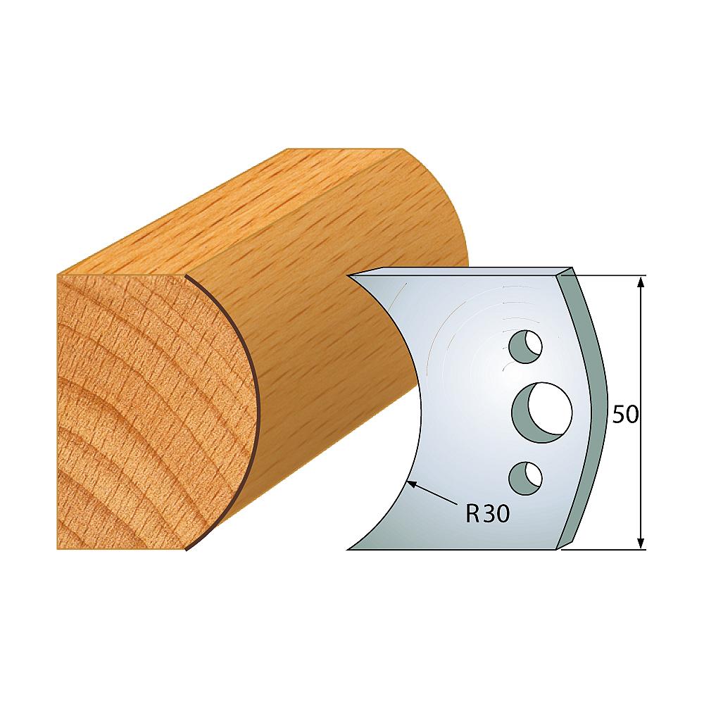 Profil 547 - Profilmesser-Paar 50×4 mm SP-1 Profil 547 - Profilmesser-Paar 50×4 mm SP -1