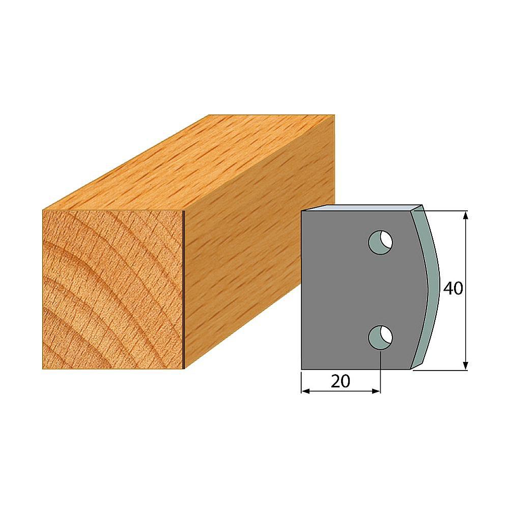 Profil 000 - Abweiser-Paar 40×4 mm SP-1 Profil 000 - Abweiser-Paar 40×4 mm SP -1