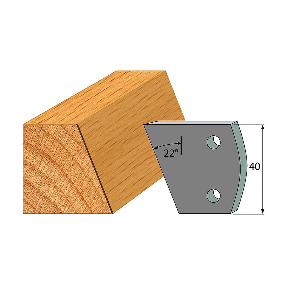Profil 001 - Abweiser-Paar 40×4 mm SP-1 Profil 001 - Abweiser-Paar 40×4 mm SP -1