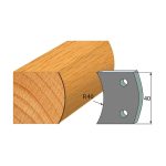 Profil 008 - Abweiser-Paar 40×4 mm SP -1