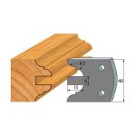 Profil 098 - Abweiser-Paar 40×4 mm SP -1