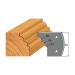 Profil 133 - Abweiser-Paar 40×4 mm SP -1