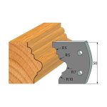 Profil 508 - Abweiser-Paar 50×4 mm SP -1