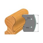 Profil 514 - Abweiser-Paar 50×4 mm SP -1