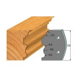 Profil 515 - Abweiser-Paar 50×4 mm SP -1