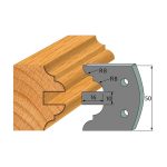 Profil 522 - Abweiser-Paar 50×4 mm SP -1