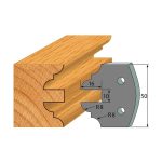Profil 523 - Abweiser-Paar 50×4 mm SP -1