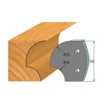 Profil 549 - Abweiser-Paar 50×4 mm SP -1