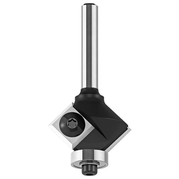 F042 Wendeplatten-Fasenfräser HW - 45° D29x8 L60 S=6 -1