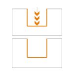 F045 Wendeplatten-Nutfräser - D19x28,3 L79 S=12,7 HW -2