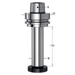 Spannzangenfutter HSK-F63 mit Dorn - D30x150mm -2