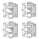 F641 Konterprofil-Fräser MAN - D120x40 d30 Z2 ALU -4
