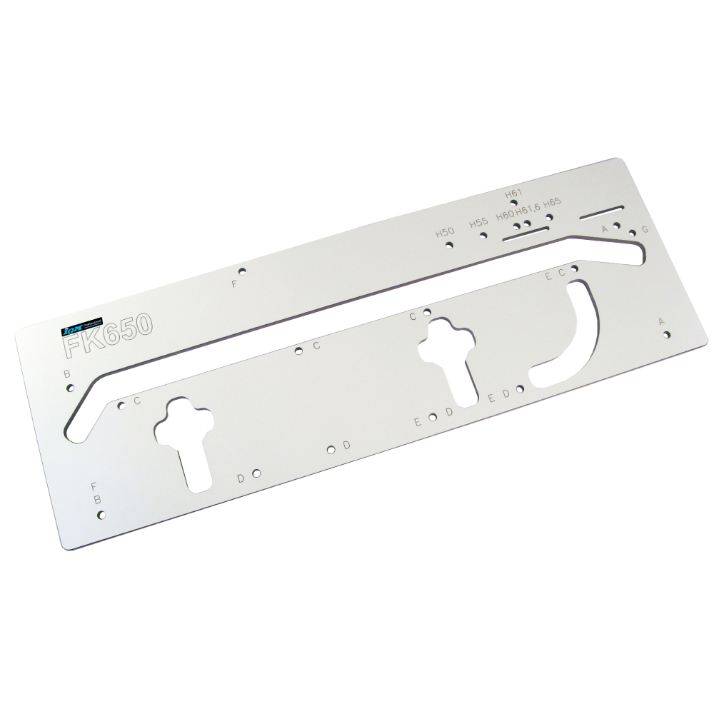 Schablone für Arbeitsplatten-Verbindungen 650 mm-1 Schablone für Arbeitsplatten-Verbindungen 650 mm -1