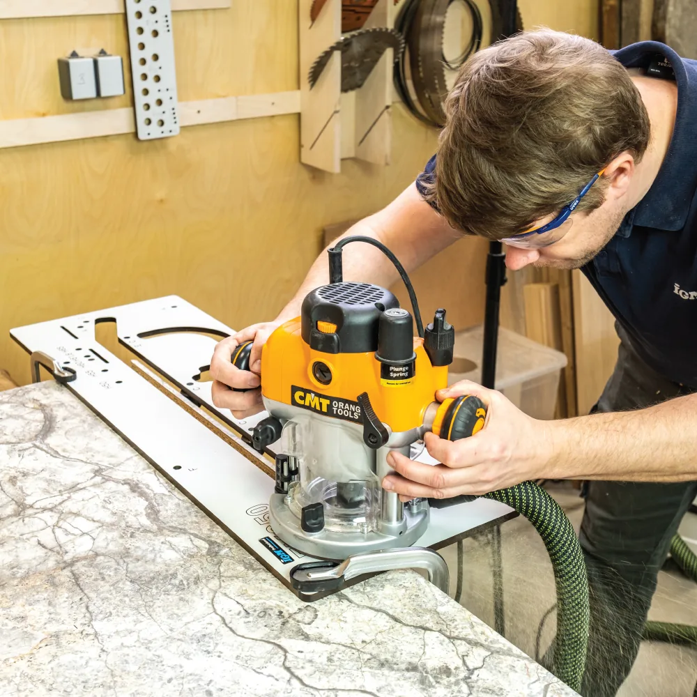 Schablone für Arbeitsplatten-Verbindungen 650 mm -2