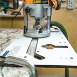 Schablone für Arbeitsplatten-Verbindungen 650 mm -6