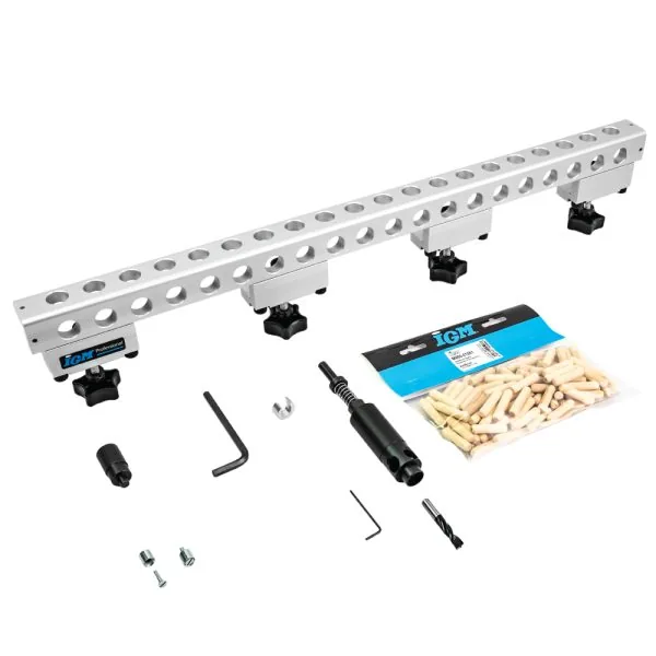FKP656 Reihenbohrlochsystem 656 mm + GRATIS 100 St. Runddübeln 8x35 -1