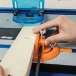 Gehrungsanschlag für Frästische -8