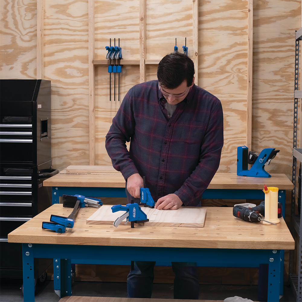 Kreg Hartholz-Arbeitsplatte inkl. Banklochhaken - 813 mm x 1219 mm-4 Kreg Hartholz-Arbeitsplatte inkl. Banklochhaken - 813 mm x 1219 mm -4