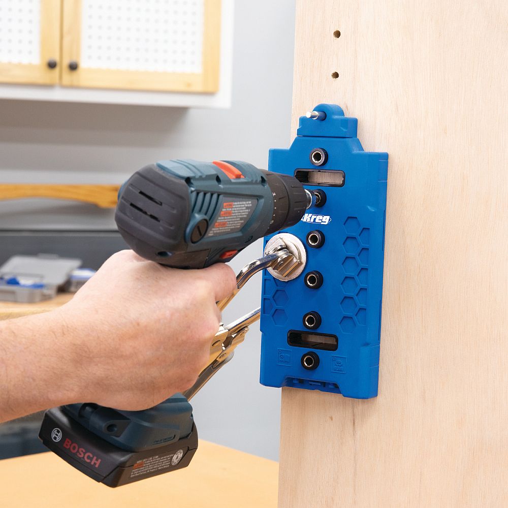 Kreg Lochreihen-Bohrschablone, 5 mm-5 Kreg Lochreihen-Bohrschablone, 5 mm -5