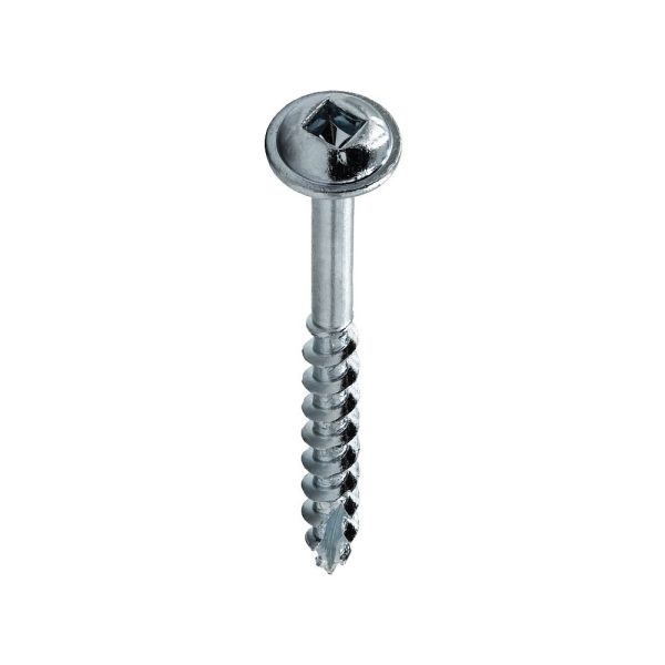 Pocket Hole Schrauben - 4,5x50mm, Grobgewinde, Tellerkopf, 150 Stk -1