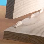 M122 Scheibennutfräser für Lamello-Verbindungen Set - D37,2x3,95 H12,25 L63 S=8 HW -5