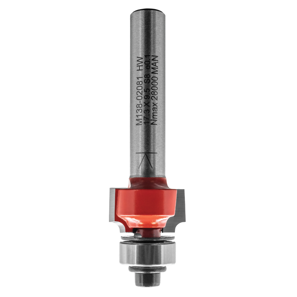 M138 Abrundfräser - R2 D17,34x9,5 L61 S=8 HW-1 M138 Abrundfräser - R2 D17,34x9,5 L61 S=8 HW -1