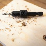 M391 Schnellspannbohrer mit Senker - d3,5 D9,5 HW -10