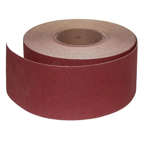 Schleifband, Schleifleinen Rolle 85 mm x 25 m, antistatisch - 100 Körnung-1 Schleifband, Schleifleinen Rolle 85 mm x 25 m, antistatisch - 100 Körnung -1