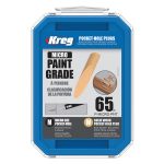 Kreg Micro Pocket-Hole Dübel - Holz, lackierbar, 65 Stück -1