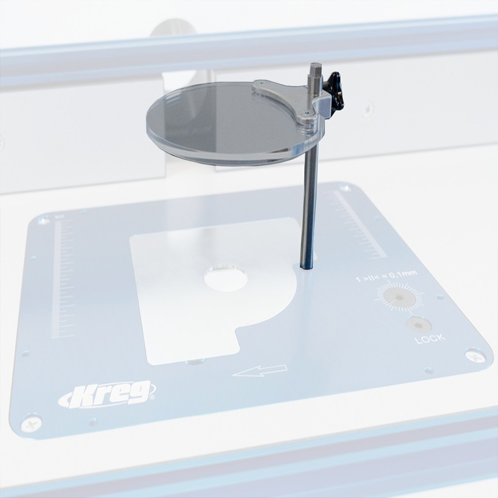 Kreg Freifräsanschlag inkl. Schutzschild-1 Kreg Freifräsanschlag inkl. Schutzschild -1