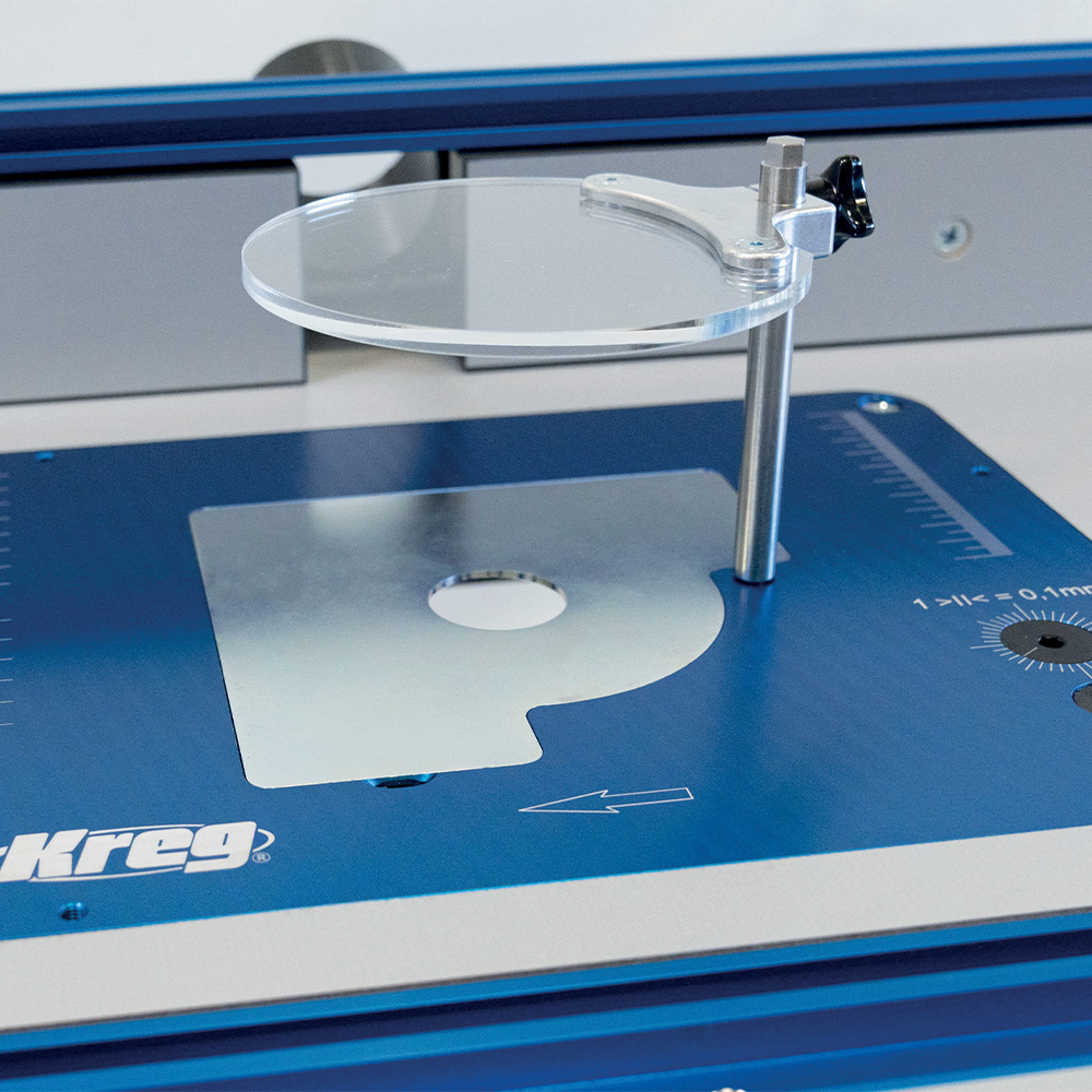 Kreg Freifräsanschlag inkl. Schutzschild-2 Kreg Freifräsanschlag inkl. Schutzschild -2