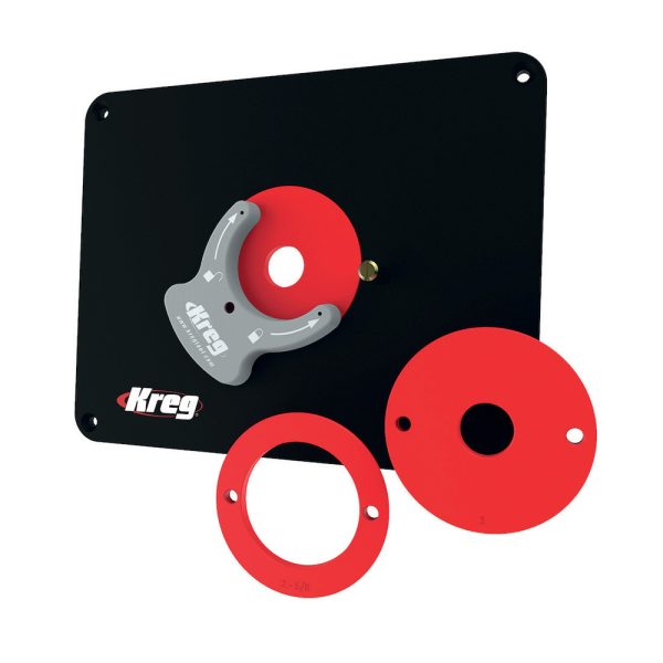 Kreg Frästisch-Einlegeplatte - vorgebohrt -1