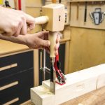Flachholzmeißel mit Hainbuche-Griff - 10 mm -9