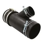 Abzweig 45° für Schlauch 100/63mm, Set -1