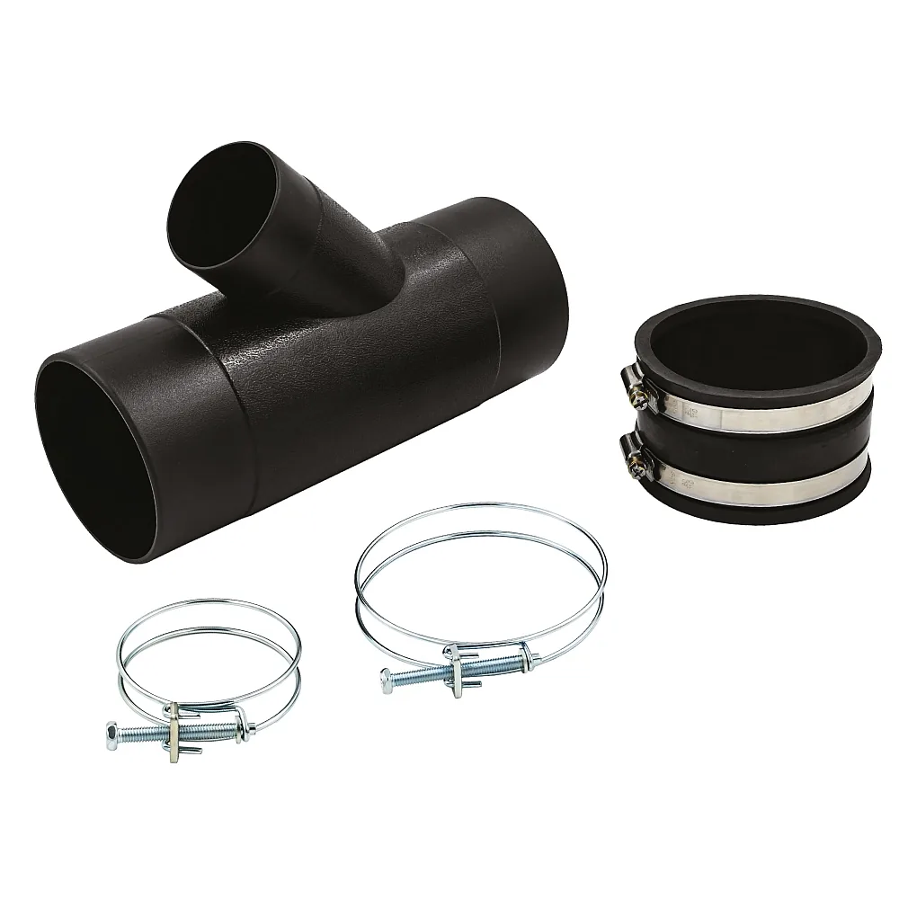 Abzweig 45° für Schlauch 100/63mm, Set -2