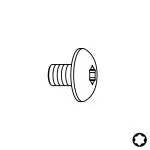 Schraube - M3,5x3,5 D6 Torx15 -1