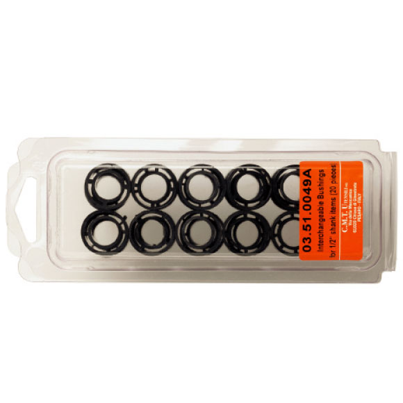 CMT PVC-Büchsen - für S=12mm, 20 St.-1 CMT PVC-Büchsen - für S=12mm, 20 St. -1